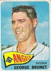 1965 Topps Baseball Cards      242     George Brunet